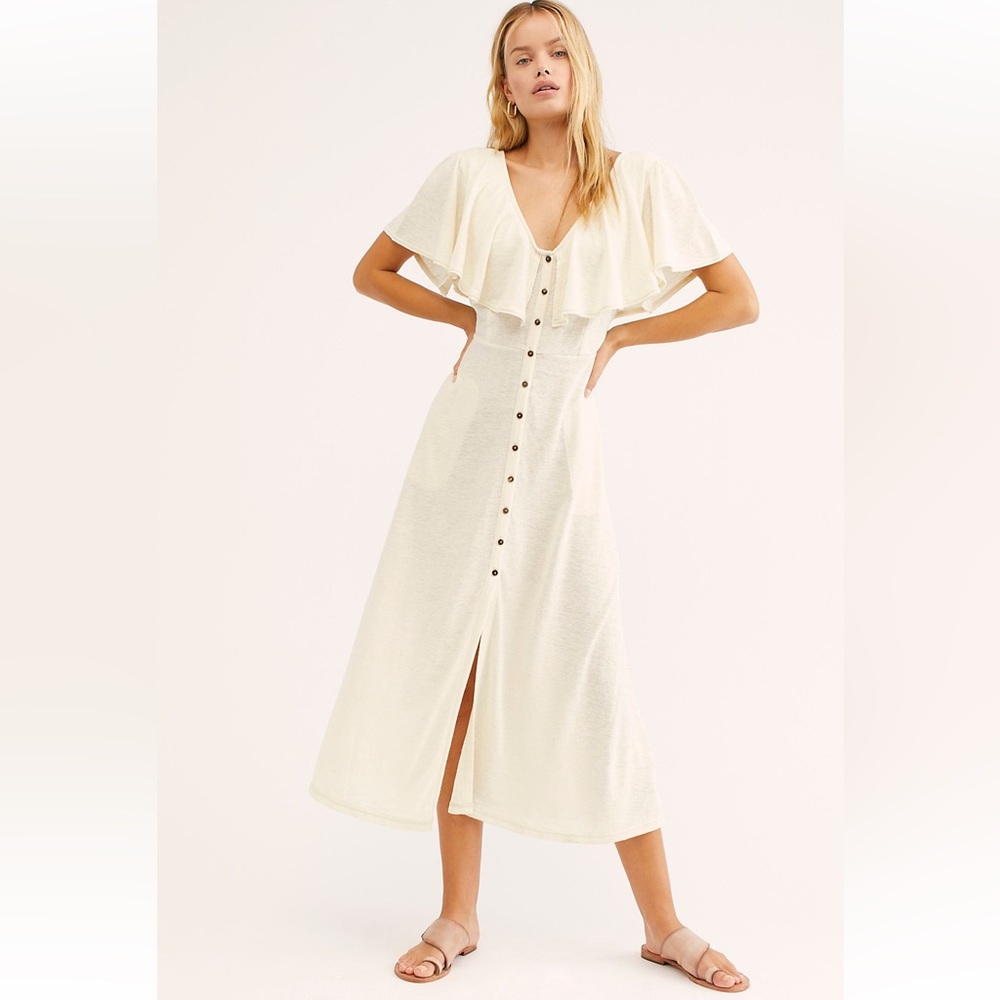 Free people messenger midi dress